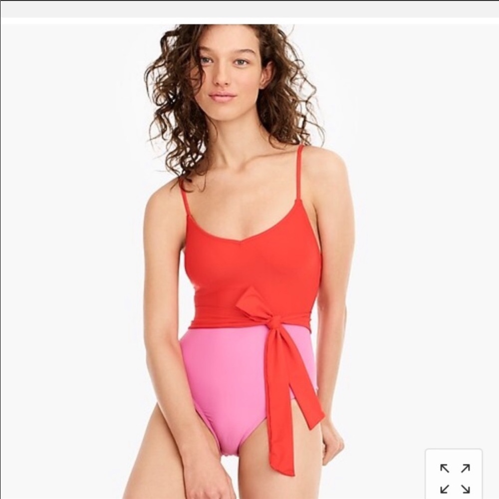 J Crew colorblock bathing suit.  NWT!!
